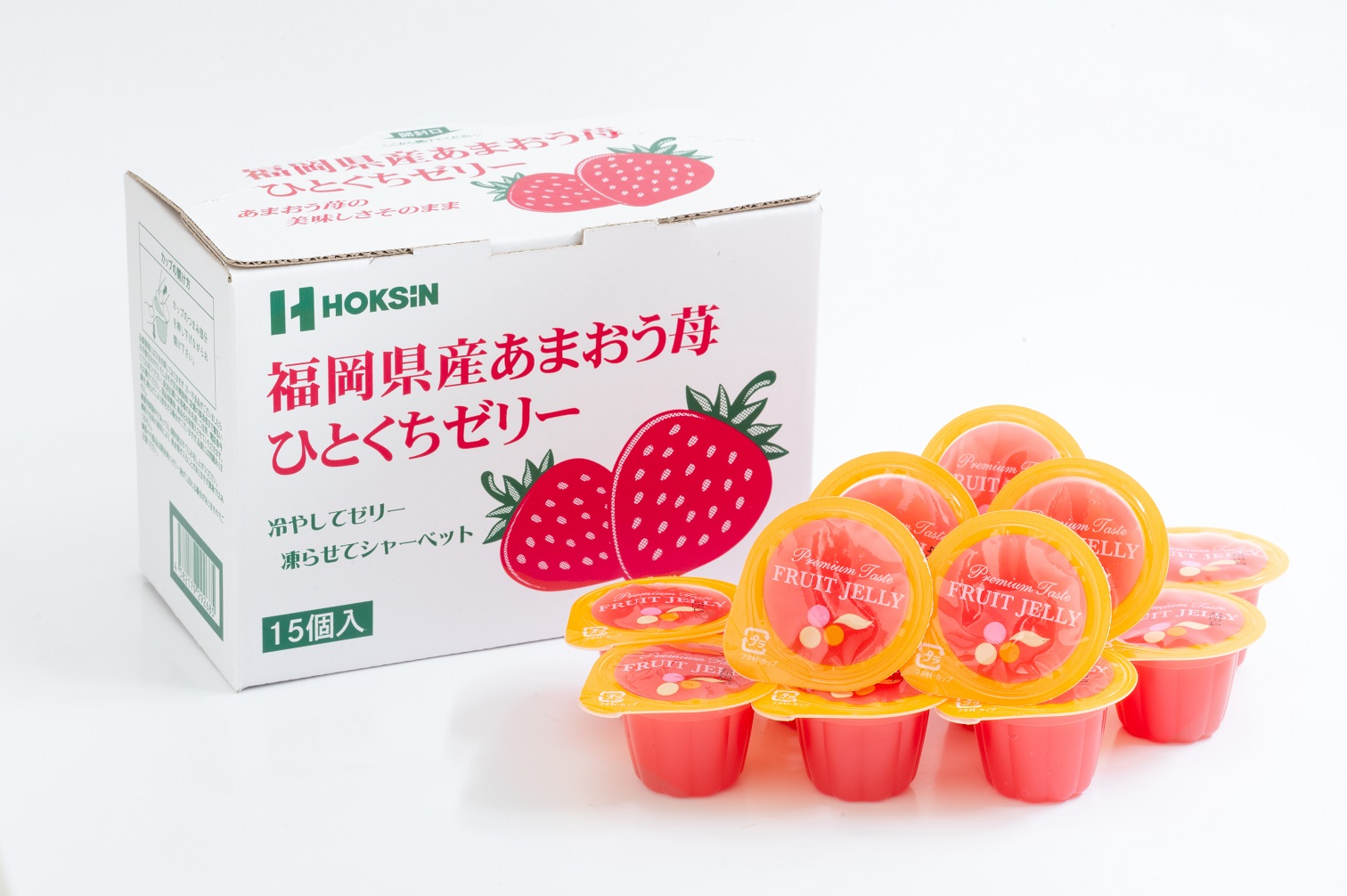 【期間限定！送料無料！】福岡県産あまおう苺ひとくちゼリー