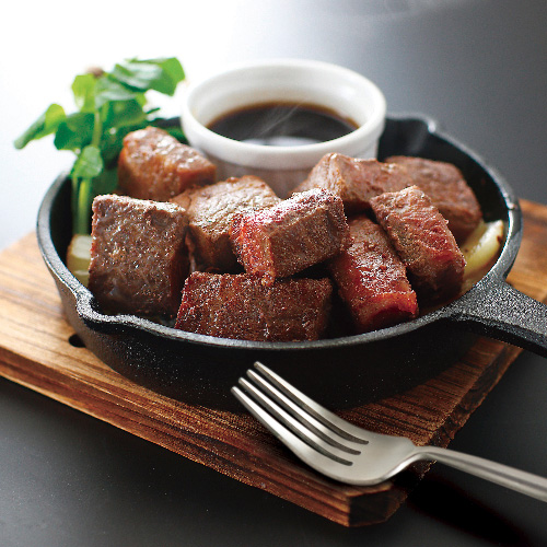 国産黒毛和牛 角切りステーキ  250g