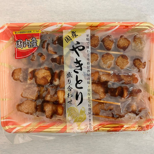 国産焼鳥盛り合わせ（タレ付加熱済タイプ）