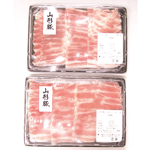 山形県食肉公社認定 山形豚 バラ焼肉（800ｇ）