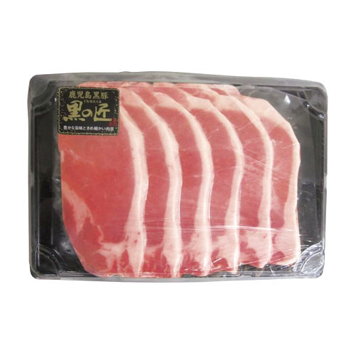 鹿児島県産 黒豚「黒の匠」ローストンテキ（80ｇ×6）