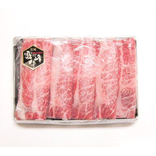 宮崎 霧峰牛肩ロースすきしゃぶ400ｇ