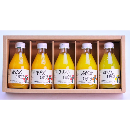 「伊藤農園」100％ピュアジュース180ml×5本セット