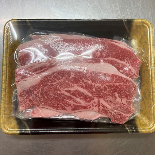 黒毛和牛　A5等級バラスライス400g