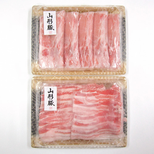山形県食肉公社認定 山形豚しゃぶしゃぶセット各500ｇ