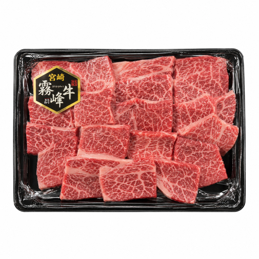 宮崎　霧峰牛肩ロース焼肉400ｇ