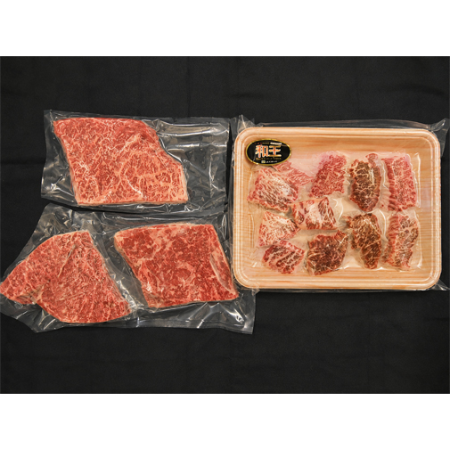 熊本・和王モモステーキセット500g