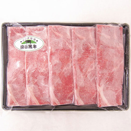 北海道　宗谷黒牛モモすき焼き400ｇ