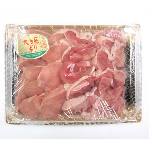 熊本　大阿蘇鶏モモ・ムネ焼肉500ｇ